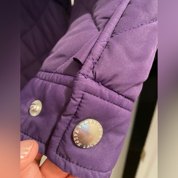 EUC Lauren Ralph Lauren Quilted Coat - Picture 4 of 11